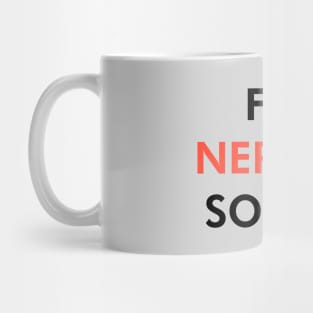 Flat Neptune Society (Dark) Mug